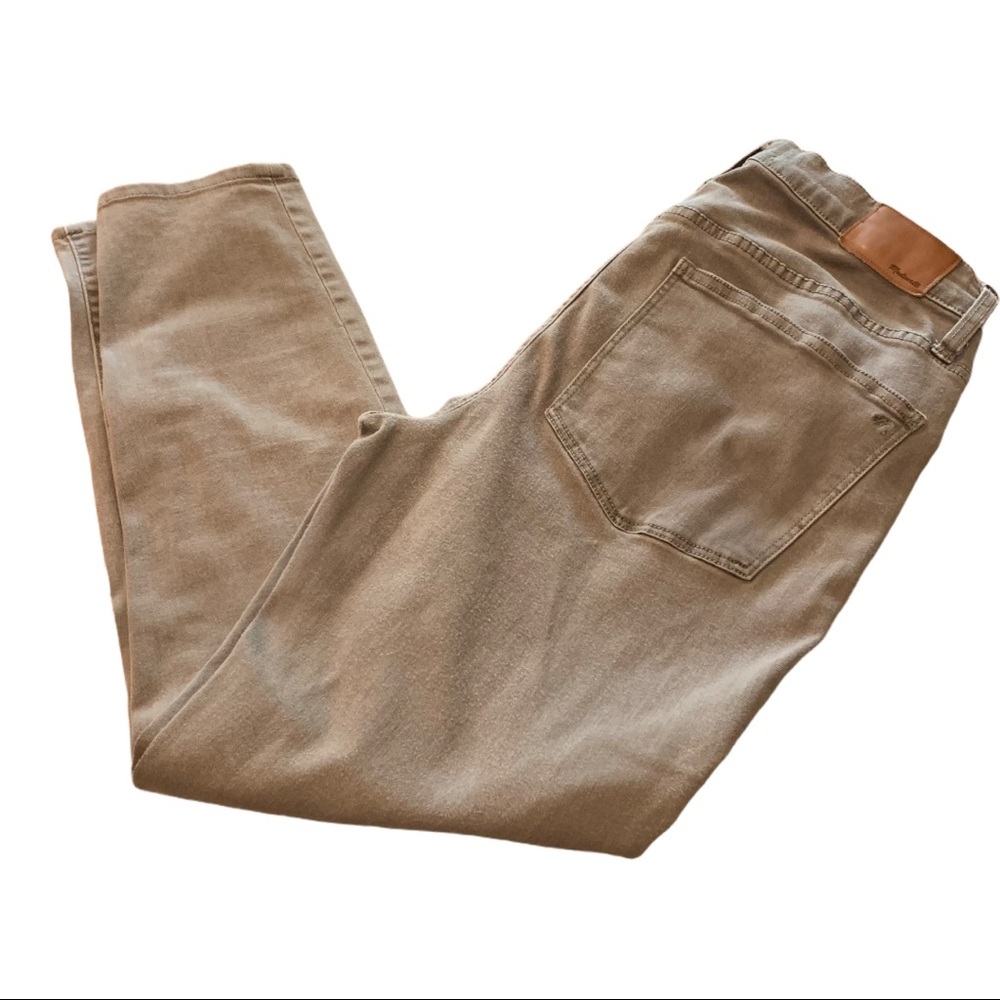 MADEWELL 9” High Rise Skinny 30 Grey